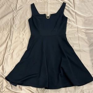 Paperdoll black and gold women’s dress